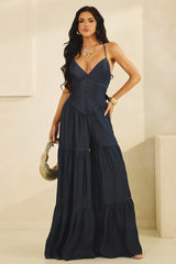 Ariana Denim Jumpsuit
