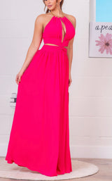 Giselle Halter Maxi Dress