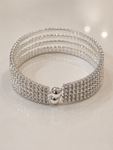 Celeste Crystal Tassel Bracelet