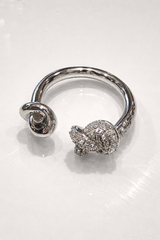 Eternal Knot Adjustable Ring