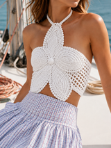 Flower Crochet Top