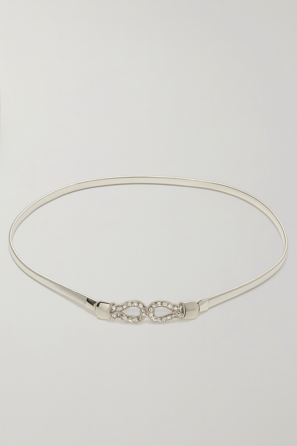 Rhinestone Stretch Belt
