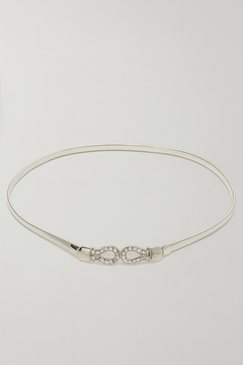 Rhinestone Stretch Belt