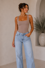 Essential Square Tank Bodysuit