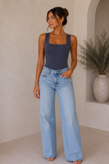 Essential Square Tank Bodysuit