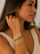 Raffia Twist Bracelet