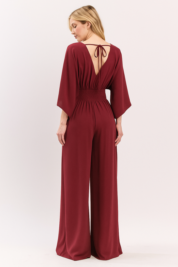 Abigail V- Neck Jumpsuit