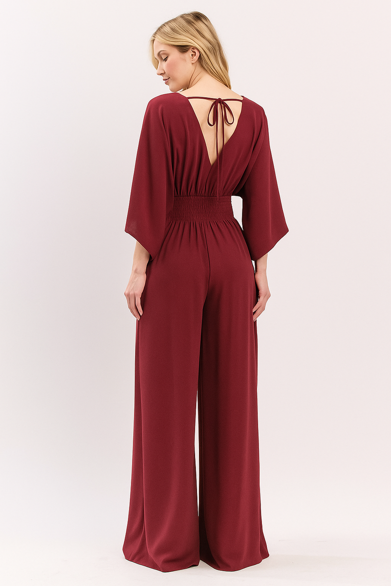 Abigail V- Neck Jumpsuit