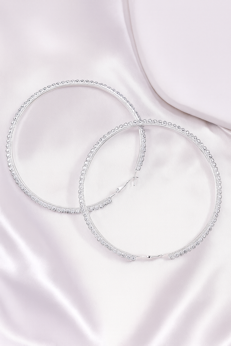 Sparkle Hoop Earrings