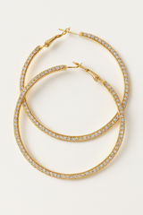 Sparkle Hoop Earrings