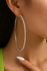Sparkle Hoop Earrings