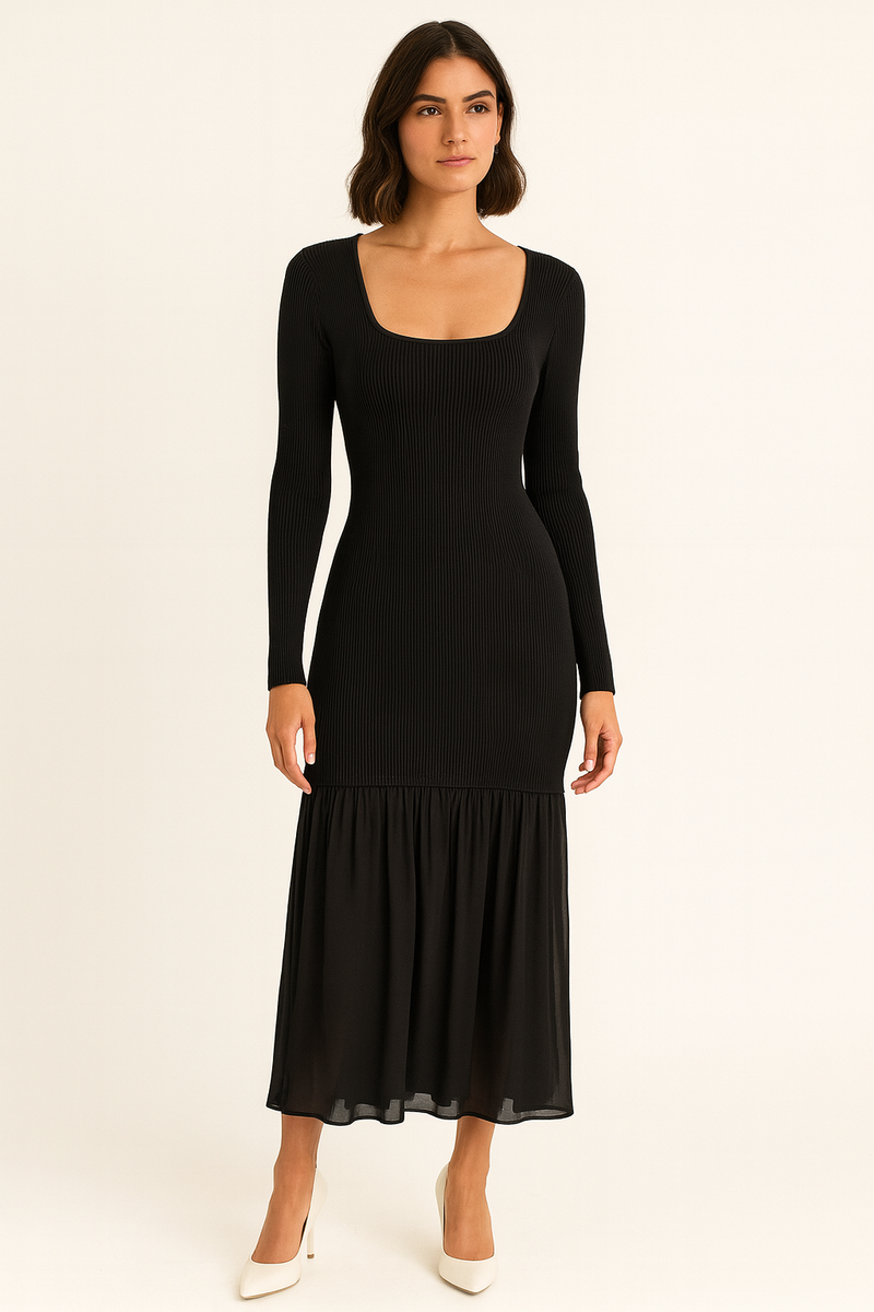 Anna Long Sleeve Dress