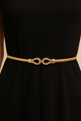 Rhinestone Stretch Belt