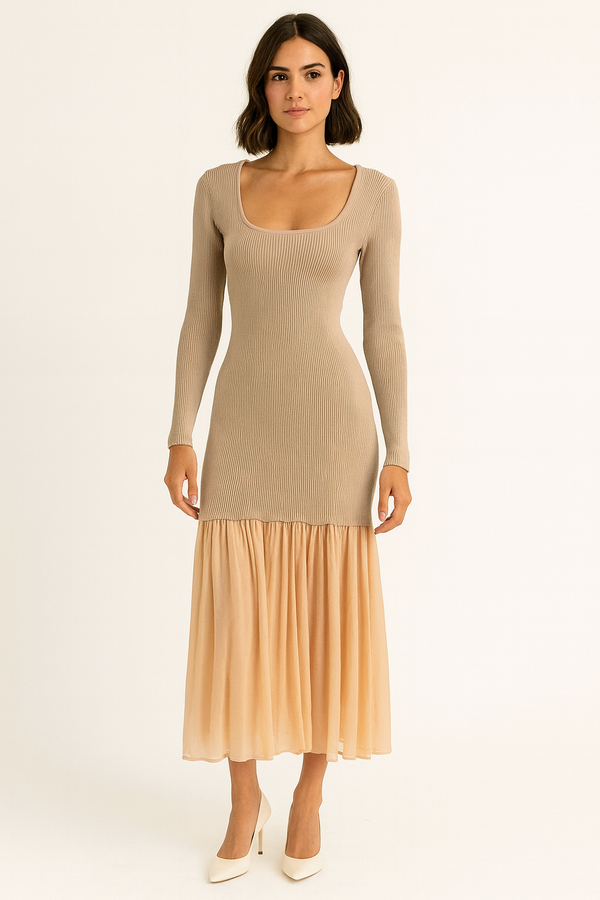 Anna Long Sleeve Dress