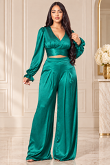 Vanessa Satin Pant