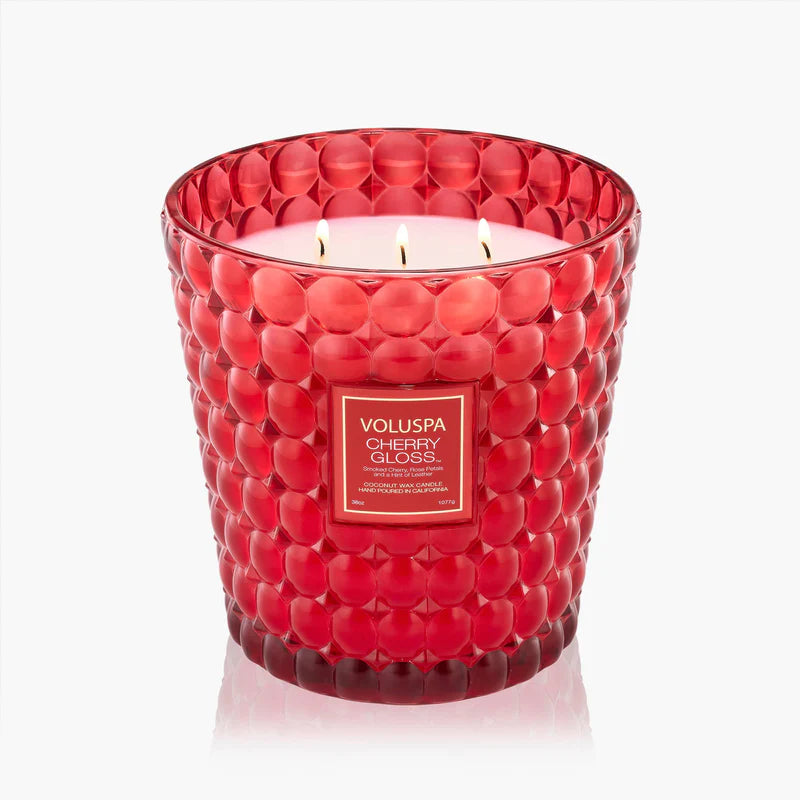 Cherry Gloss 3 Wick Hearth Candle