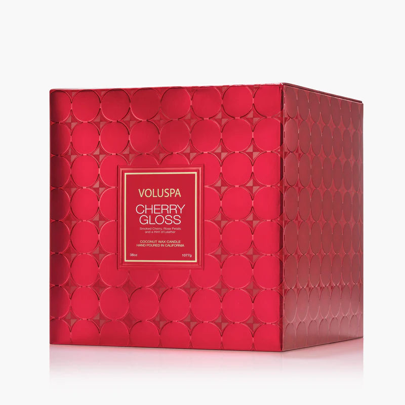 Cherry Gloss 3 Wick Hearth Candle