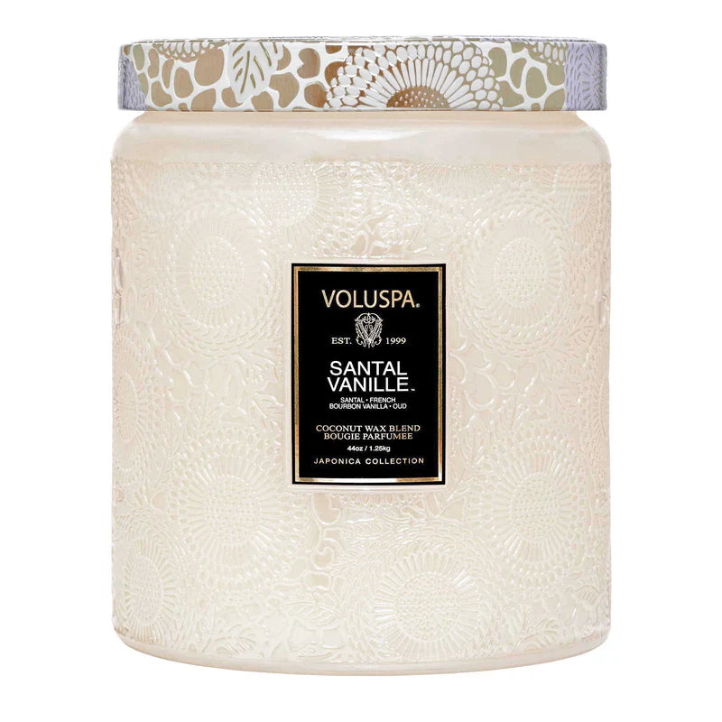 Santal Vanille Luxe Jar Candle 44oz