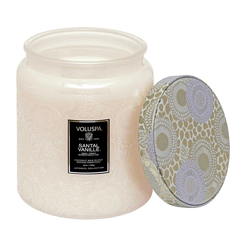 Santal Vanille Luxe Jar Candle 44oz