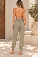 Kiki Halter Jumpsuit