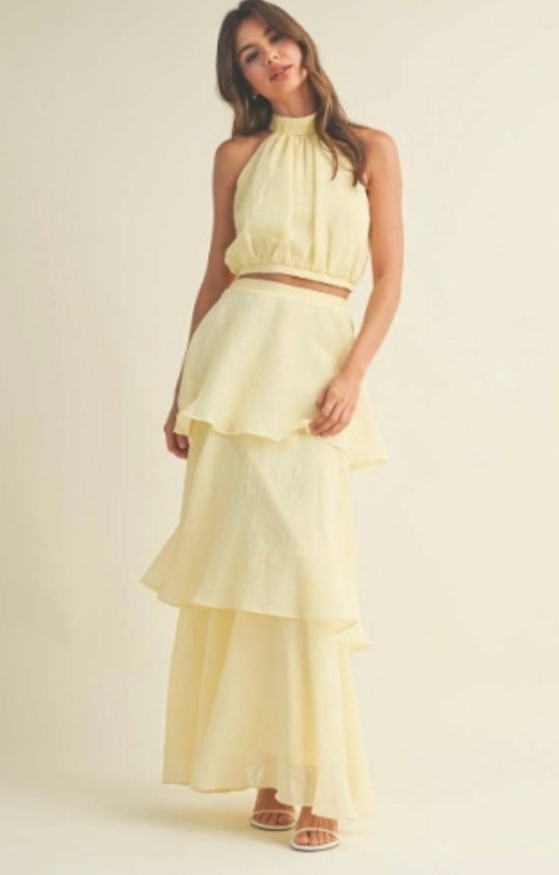 Ariana Maxi Skirt Set