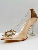 Jillian Clear Pump Heels