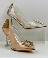 Jillian Clear Pump Heels