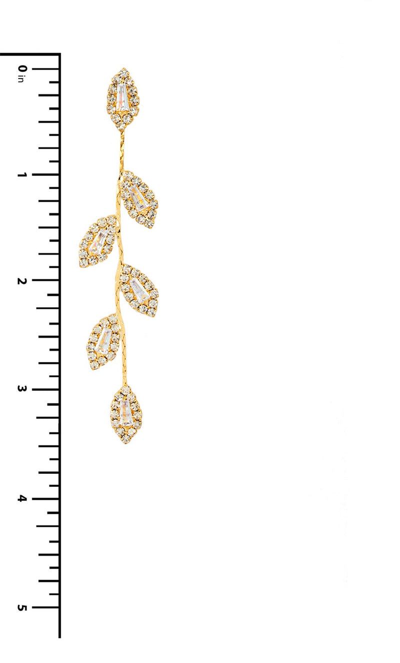 Lea Leaf Dangle Earrings