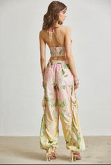 Amelia Floral Halter Top