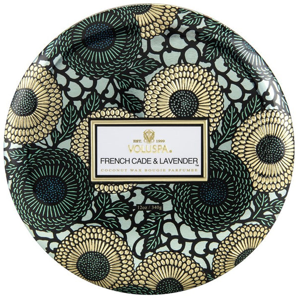 French Cade & Lavender 3W Tin