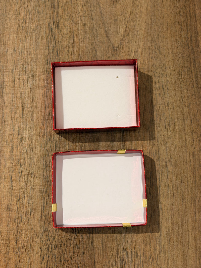 Red Earring- Necklace Gift Box