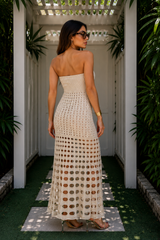 Thalia Crochet Maxi Dress