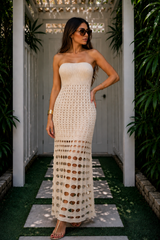 Thalia Crochet Maxi Dress