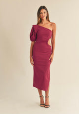 Miri One Sleeve Maxi Dress