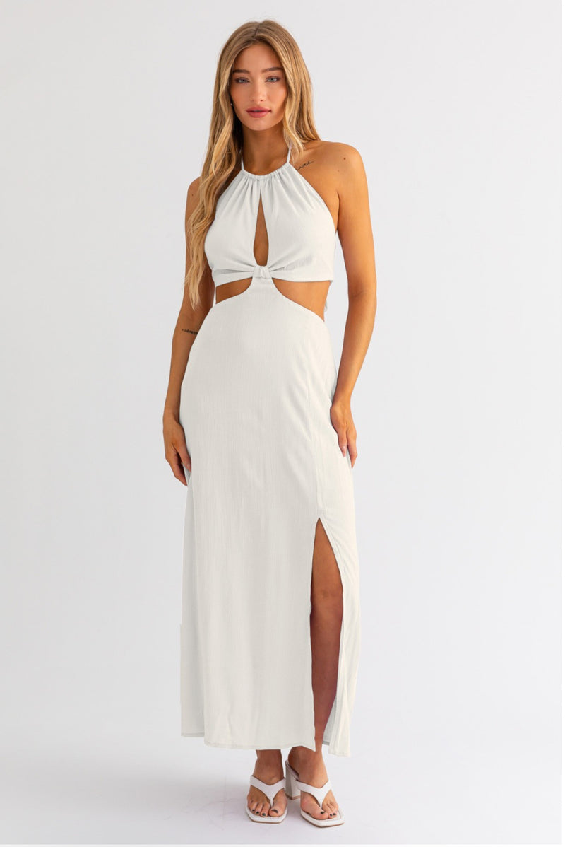 Madeline Halter Maxi Dress