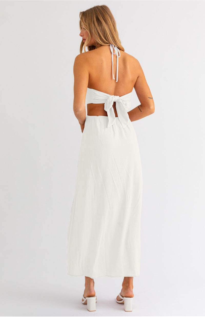 Madeline Halter Maxi Dress