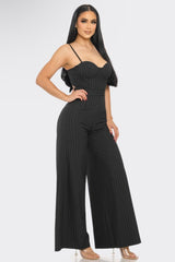 Janette Striped Jumpsuit