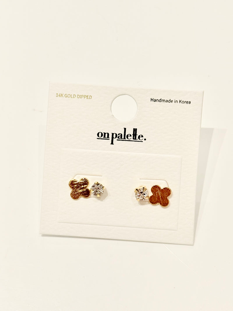 Clover Earring Set