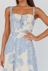 Zoe Floral Midi Dress