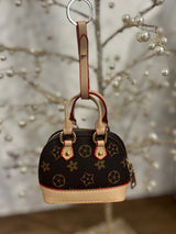 LV Tote Mini Handbag - Keychain & Bag Charm