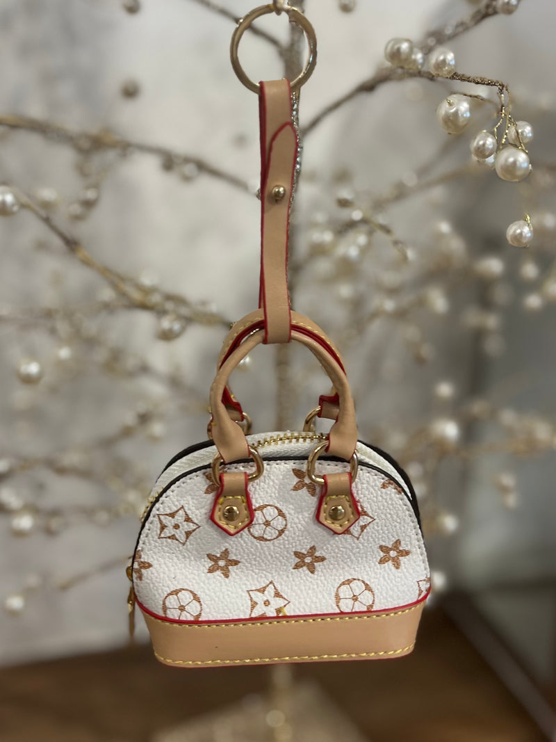 LV Tote Mini Handbag - Keychain & Bag Charm