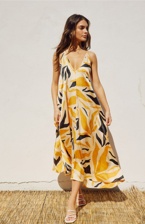 Melissa Flared Maxi Dress