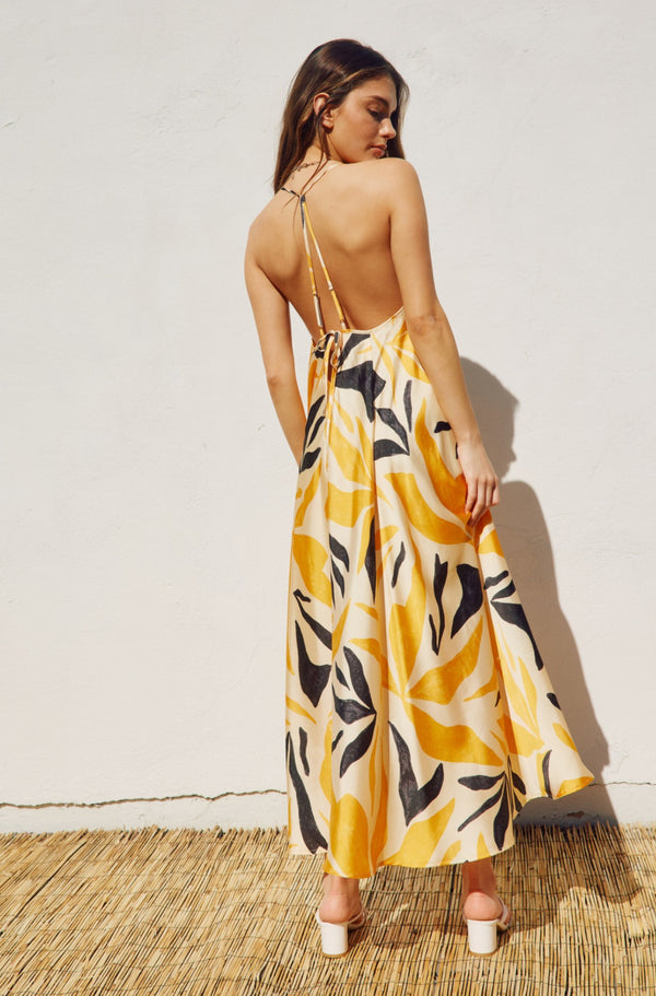 Melissa Flared Maxi Dress