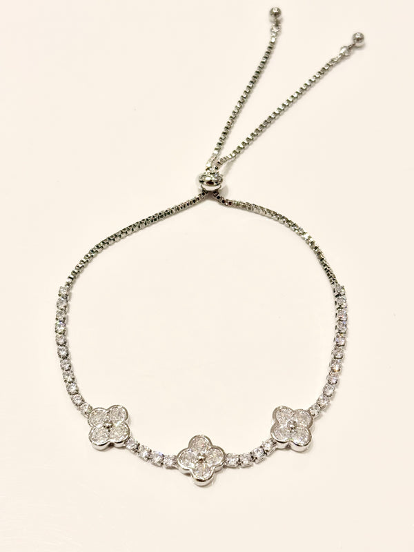 Clover Adjustable Bracelet