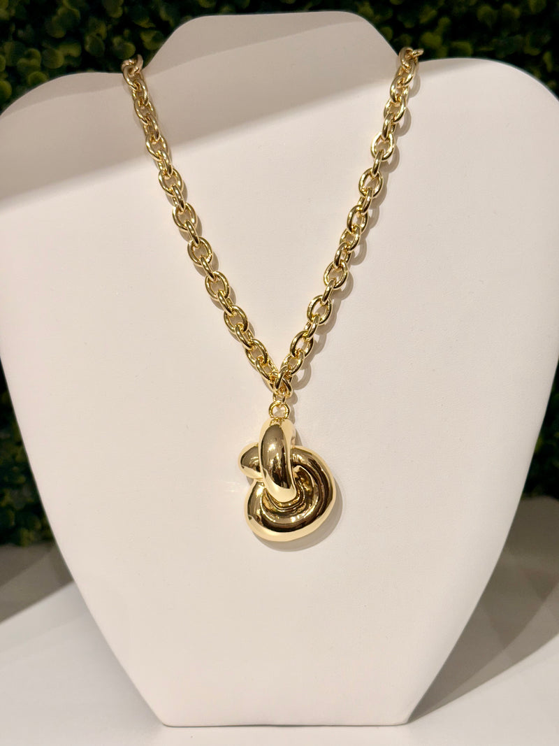 Knot Pendant Necklace