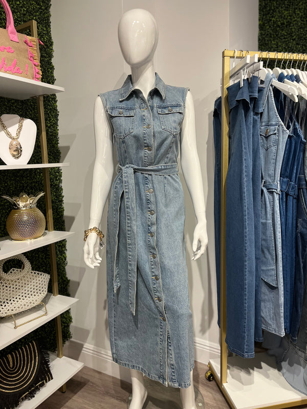 Sarah Denim Dress