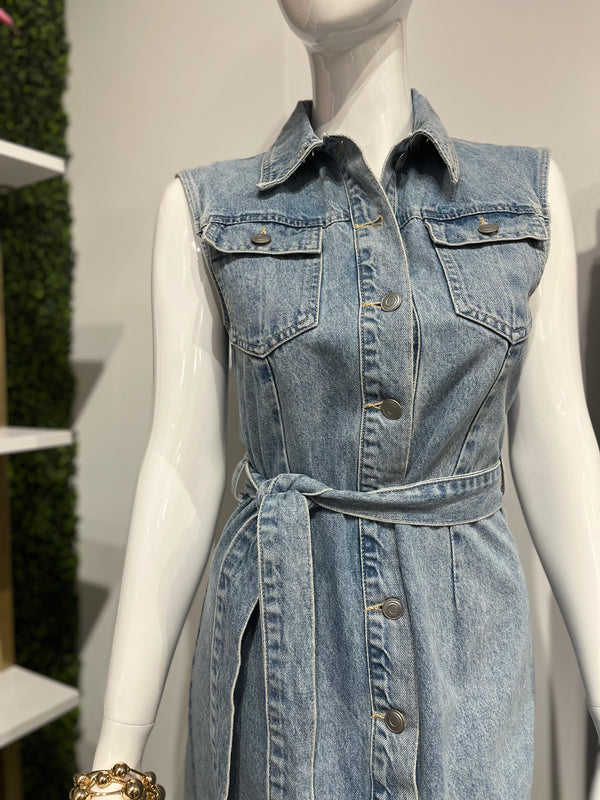 Sarah Denim Dress