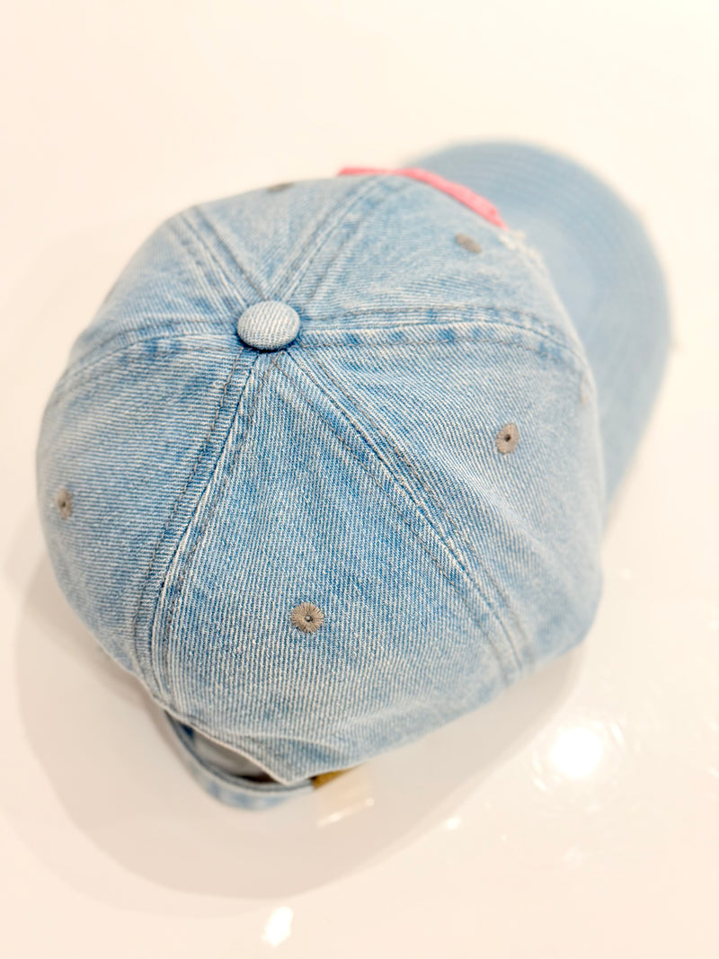 Celine Baseball Denim Cap