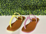 Sandra Double Strapped Thong Sandals