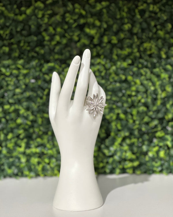 Rosy Diamond Ring